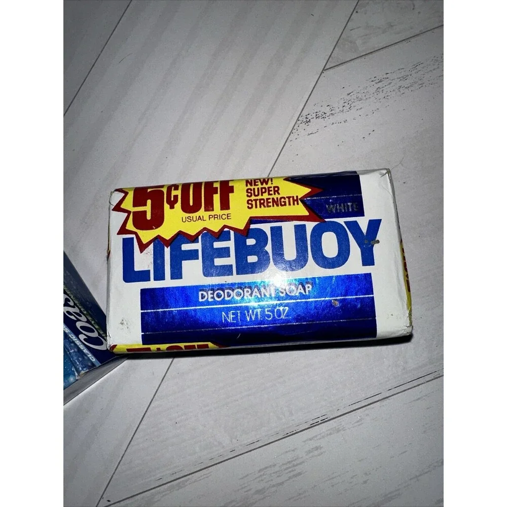 Bundle Of Vintage Soap Coast Classic Scent & Lifebuoy Super‎ Strength